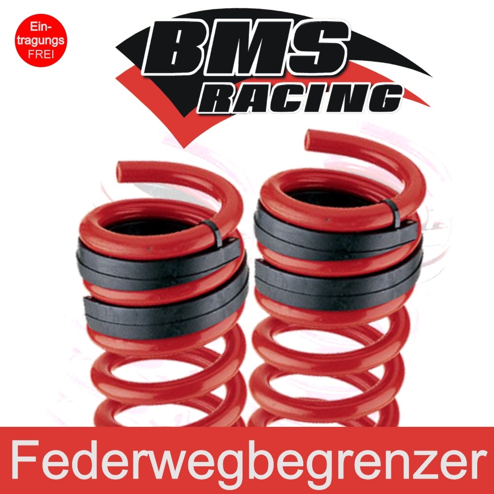 BMS Racing Federwegbegrenzer Universal 2 Stück für Peugeot, Mazda, Nissan,  Renault usw.