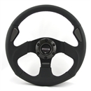 Momo Leder gelocht Sportlenkrad Jet 320mm schwarz Ring aus Carbonfaser steering wheel volante